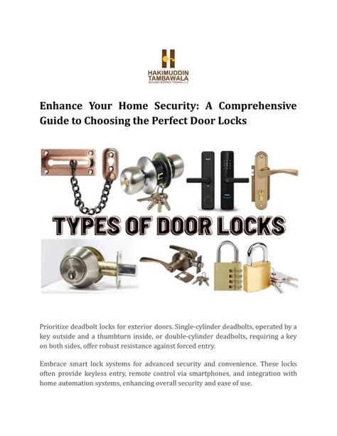 929053-1: A Comprehensive Guide to Enhancing Your Home Security