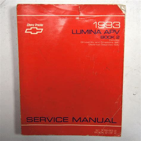 93 chevy lumina repair manual PDF