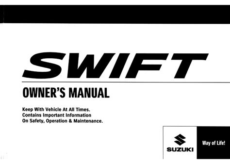 93 suzuki swift owners manual pdf file Epub