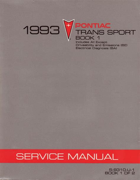 93 trans sport shop manual Epub