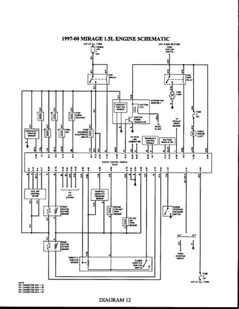 94 mirage wiring diagrams PDF