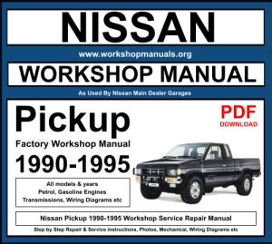 94 nissan pickup repair manual Doc