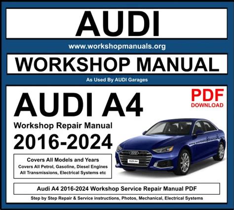 95 audi a4 workshop manual Epub