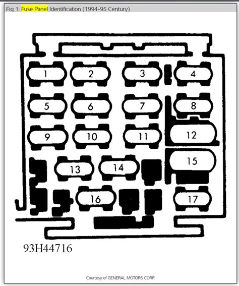 95 lesabre fuse diagram Doc