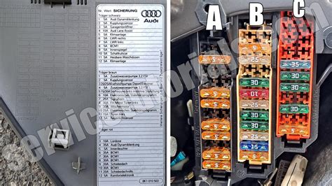 96 audi a4 fuse box diagram Doc