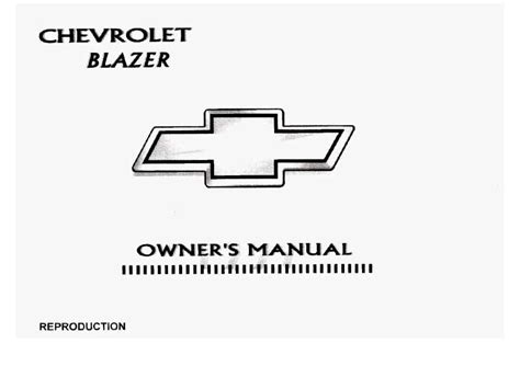 97 blazer repair manual Kindle Editon