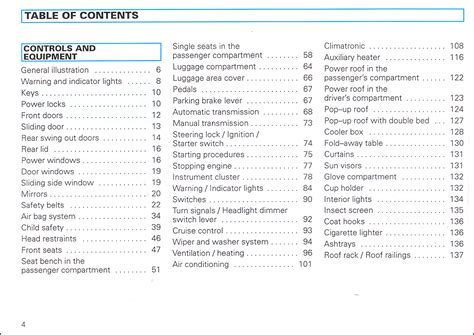 97 eurovan owners manual PDF