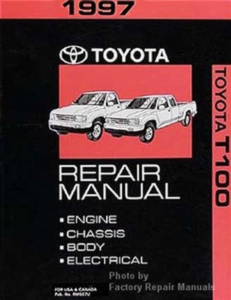 97 toyota t100 repair manual PDF