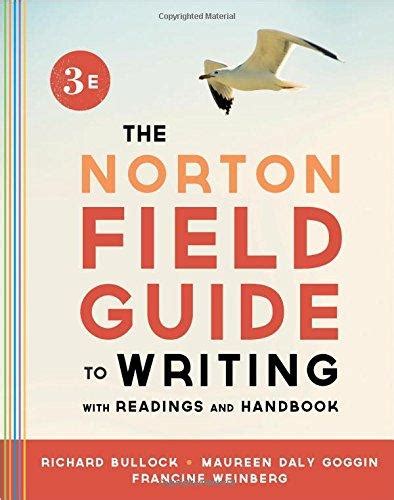 9780393919592 the norton field guide to writing with pdf PDF
