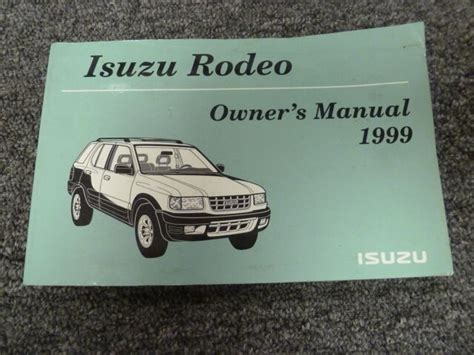 98 isuzu rodeo repair manual Kindle Editon