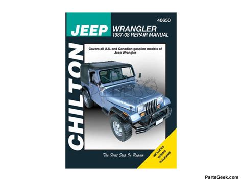 98 jeep wrangler service manual PDF