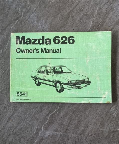 98 mazda 626 owners manual Doc