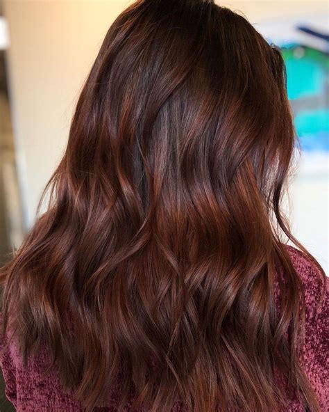 99+ Dazzling Dark Reddish Brown Hair Color Ideas for A Stunning Look