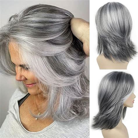 99 Shades of Sass: Mixed Gray Wigs