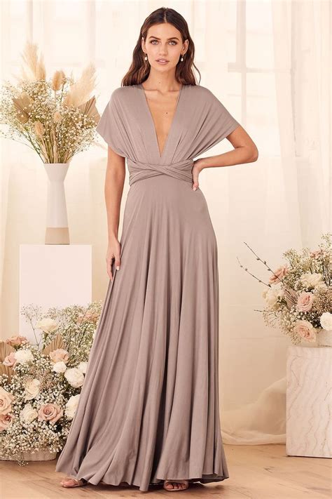 99 Taupe Color Bridesmaid Dresses for Every Season and Style