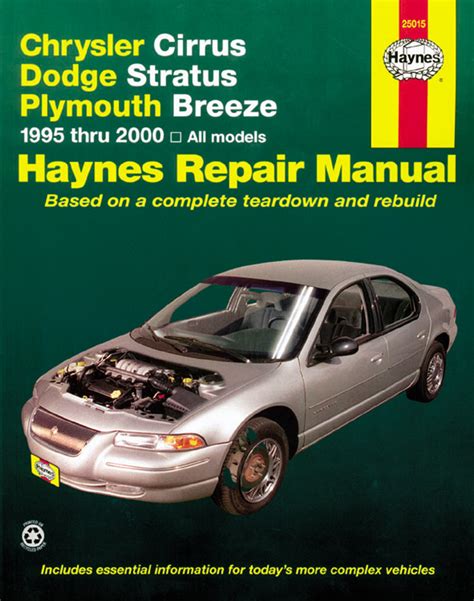 99 chrysler cirrus service manual Reader