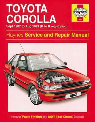 99 corolla service manual PDF