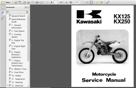 99 kx250 service manual pdf impala owners manual Reader