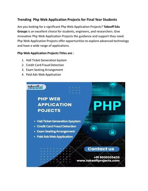 99000php: Innovative Applications