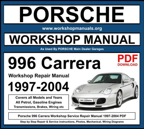 996 factory workshop manual pdf PDF