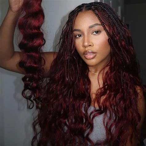 99J Braiding Hair: Your Guide to Burgundy Perfection