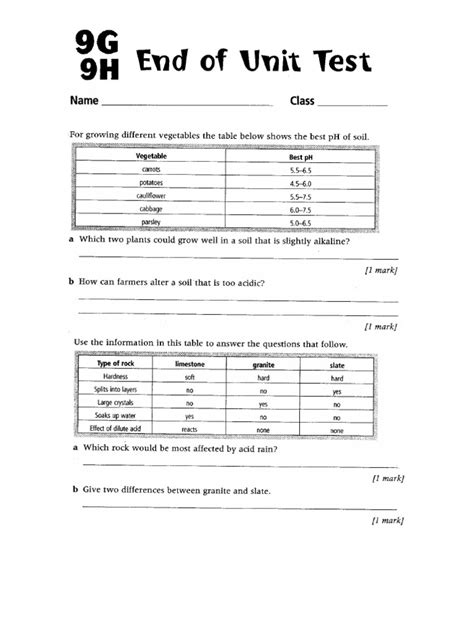 9g End Of Unit Test Answers Epub