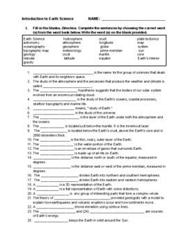 9th Grade Earth Science Workbook Answer Key Kindle Editon