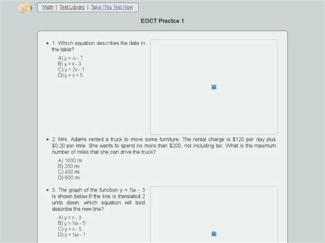 9th Grade Math Eoct Georgia Answers Reader