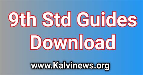 9th std english master guide Doc