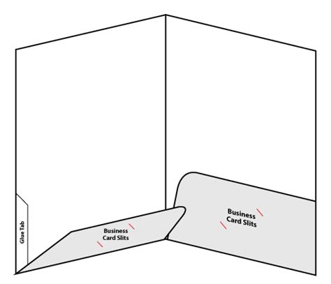 9x12 Pocket Folder Template