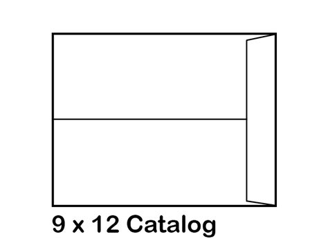9x12 Catalog Envelope With Stamp