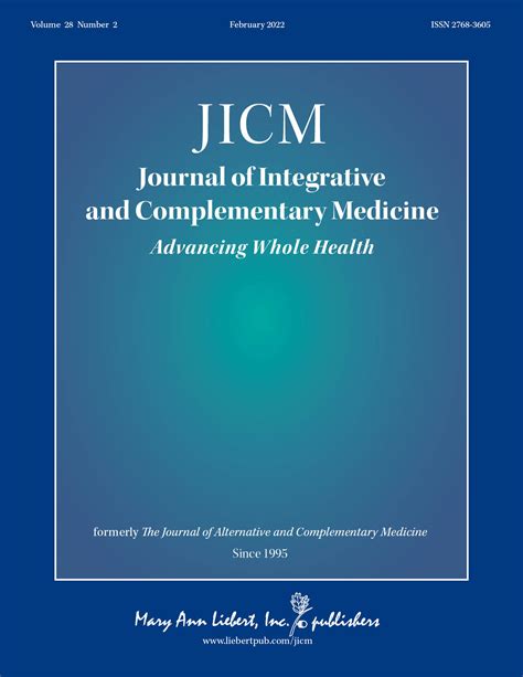 A 2020 study published in Complementary Therapies in Medicine