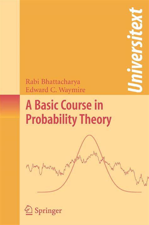 A Basic Course in Probability Theory 1st Edition Kindle Editon