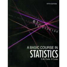 A Basic Course in Statistics (Hodder Arnold Publication) PDF