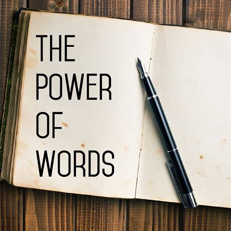 A Bit of Inspiration: The Power of Words