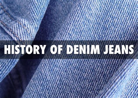 A Brief History of Denim Trousers for Women