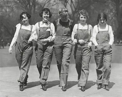 A Brief History of Female Overalls