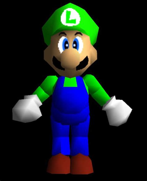 A Brief History of Luigi Assets in Super Mario 64