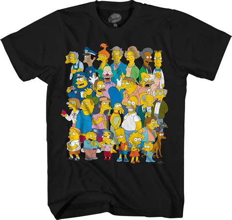 A Brief History of the Simpsons Tee Shirt