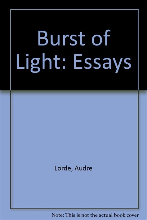 A Burst of Light and Other Essays PDF