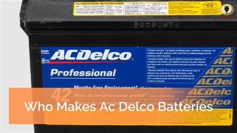 A C Delco Battery Catalog