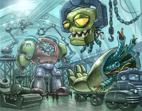 A Canvas of Creativity: The Concept Art of PVZ