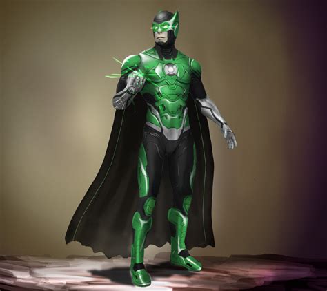 A Canvas of Imagination: The Concept Art Green Lantern Suit