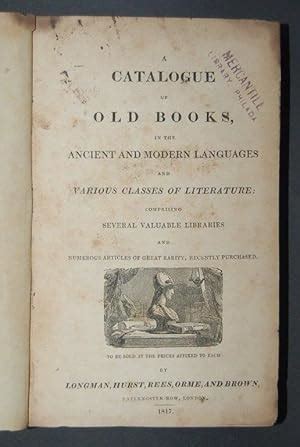 A Catalogue of Several Libraries of Books Comprehending a Capital Variety in All Languages Arts and Sciences They Will Begin Selling on Monday February 9 1784 by David Ogilvy Doc