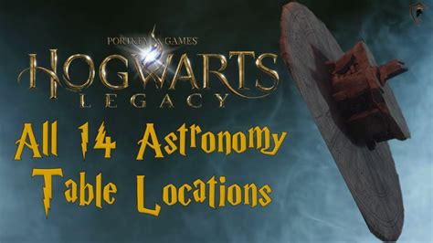 A Celestial Tapestry: Unveiling the Hogwarts Astronomy Table