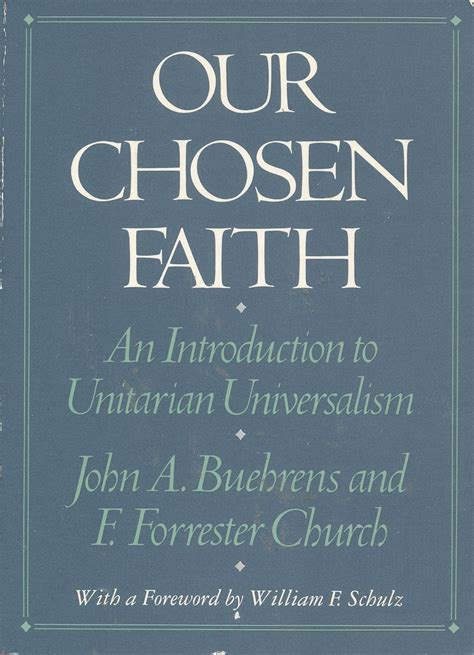 A Chosen Faith An Introduction to Unitarian Universalism Doc