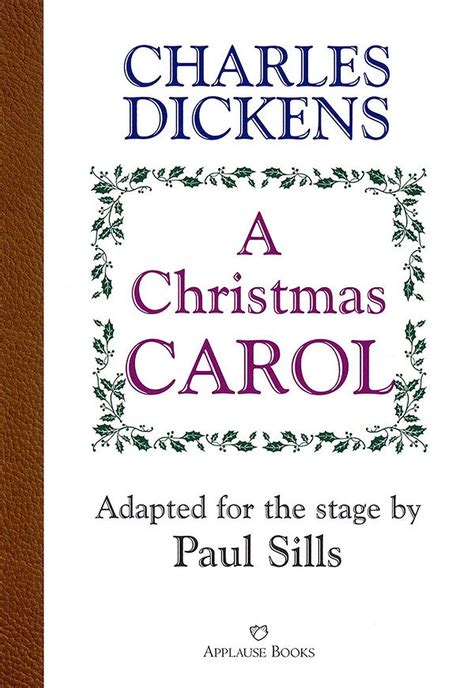 A Christmas Carol Applause Books Reader