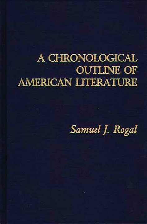 A Chronological Outline of American Literature PDF