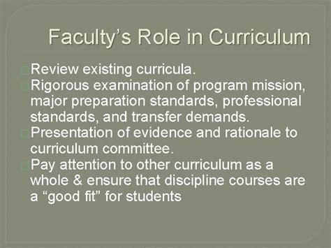 A Close Examination of the Rigorous Curricula