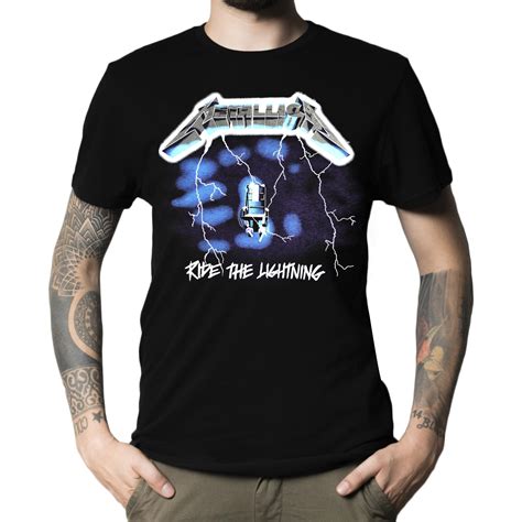 A Closer Look at the Ride the Lightning Metallica T-Shirt